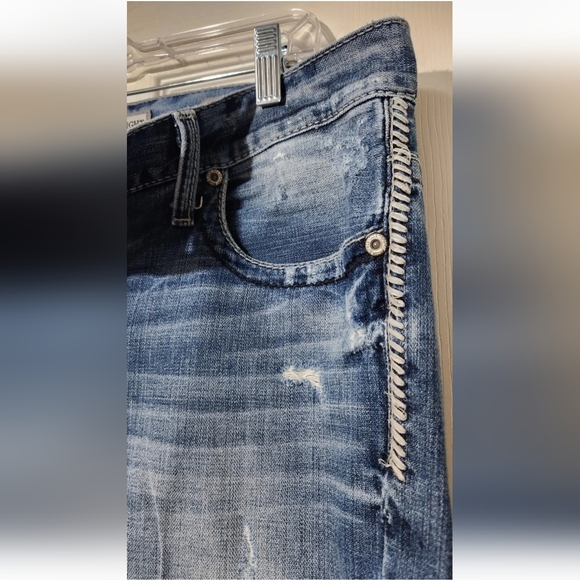 Bke Men's Jeans Carter Straight 34L - Picture 3 of 8